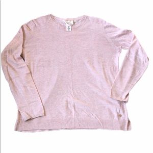 Pink Pullover Lightweight Sweater from H&M
